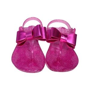 Natural Steps Hibiscus Jelly Sandals Fuchsia
